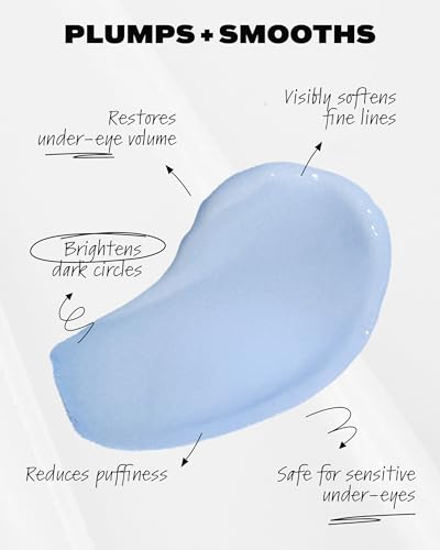 Then I Met You Snail Mucin Eye Cream, Korean Skincare for Dark Circles, Puffy Eyes, & Wrinkles, Firming, Brightening, Plumping, & Hydrating with Volufiline*, Peptides, Collagen, & Caffeine, 0.51 oz - Image 5