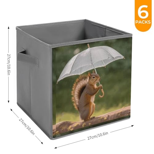 Boîtes de rangement tissu pliables empilables cubes organisation cubby - 3