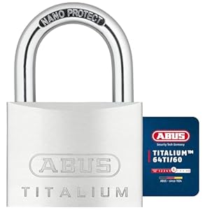 Abus Titalium Vorhängeschloss 64TI/60 KA6607