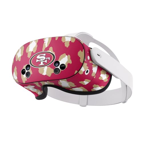 Autocollant vinyle NFL San Francisco 49ers compatible Meta Quest 3S skin