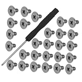 Compatibilité : conçues spécifiquement pour 2, ces vis permettent de fixer le lecteur dans les ordinateurs portables et de bureau, vis à glissière de tiroir, vis à tête plate