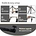 Photo Studio Backdrop Stand Support System,10'x10' Adjustable Backdrop Stand Kit with Backdrop Clip and Storage Tote for Portrait and Studio Photography