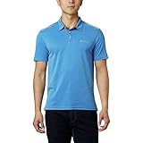 Corte regular. Columbia Nelson Point Polo Polo, Unisex Adulto, Blue, 3X