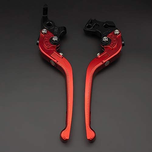 Miniatura 5 de FXCNC Palancas de embrague de freno plegables ajustables CNC compatibles con Warrior Raptor 350 YFM350 2002-2004, Raptor YFM660 01-05, TTR125LLELW