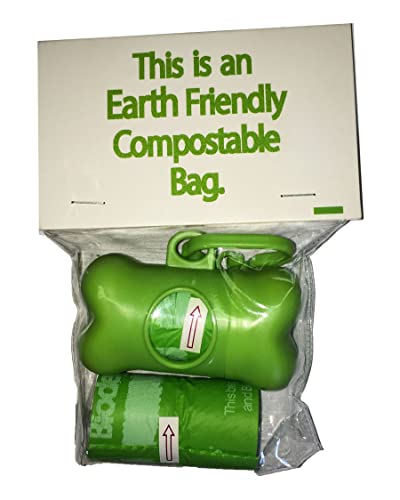 Image of Pet Life 'Compostable 100% Biodegrable Eco-Friendly Pet Waste Bags and Dog Wastebag Dispenser