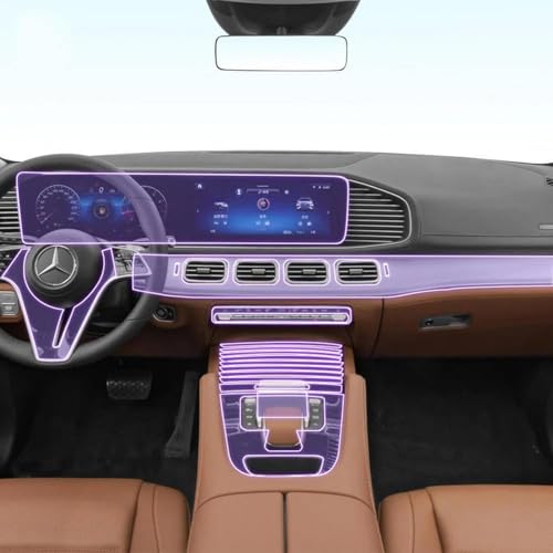 Protection écran navigation GLE 2024-2025 film TPU Mercedes Benz
