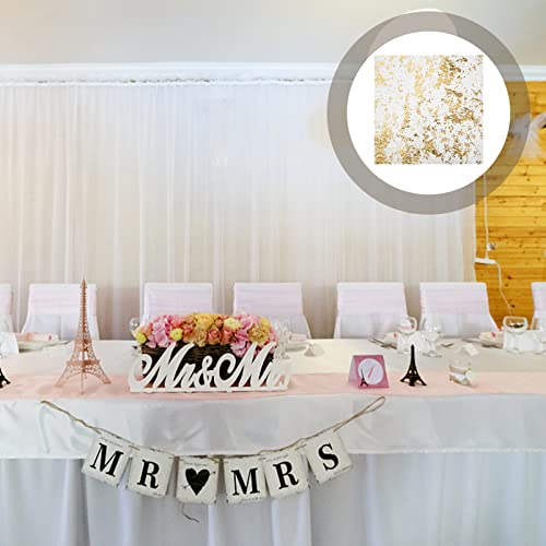 Nappes décoratives dorées pour protéger et embellir sans danger votre table