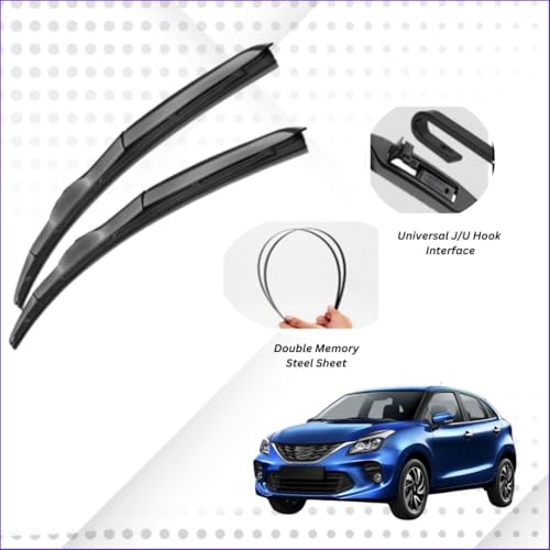 Image of ELPIS Brand Hybrid Wiper Blades, DIY, Suitable for Baleno