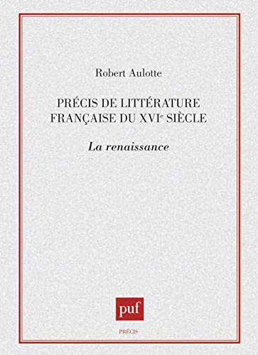 TASCHEN - Précis de littérature française du XVIe siècle