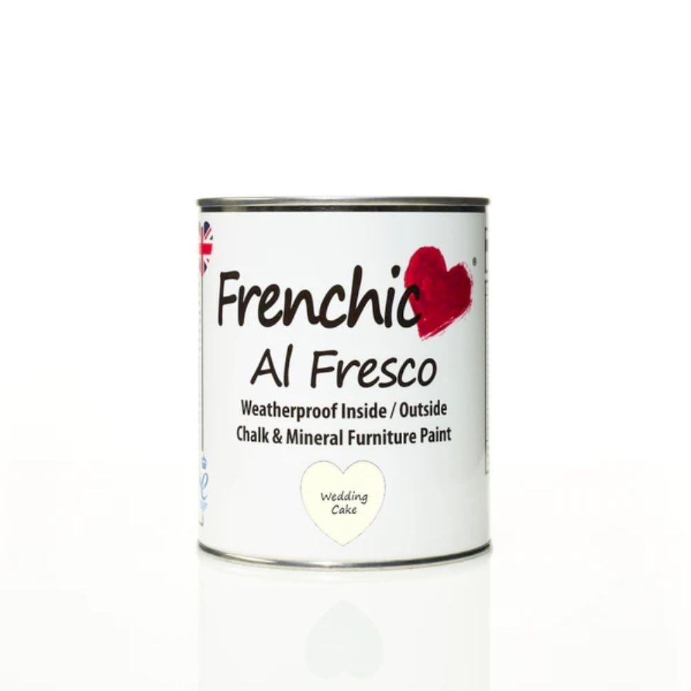 Wedding Cake - Frenchic Al Fresco Weatherproof Inside & Outside Chalk Paint - 750ml