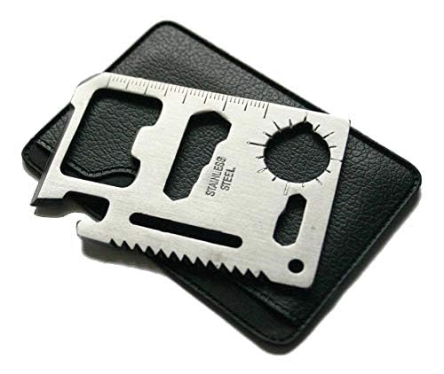 See full amazon price history chart for KISUASHI Multifunction 11 in 1 Stainless Steel Survival Kit, Credit Card Pocket Ininja Camping Pocket Multi tool, Emergency Pocket tool keychain. KISUASHI Multifunction 11 in 1 Stainless Steel Survival Kit, Credit Card Pocket Ininja Camping Pocket Multi tool, Emergency Pocket tool keychain. (B0D35WS4ZK) Amazon Price History, Amazon Price Tracker
