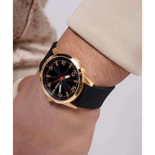 Image of Guess Monte Round 42mm Black Dial Analog Men Watch - GW0805G2