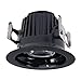 Halo ML4D09NFL927E 4" 900 lm, Narrow Flood, 2700K Black Integrated LED Recessed Trim Module, Black