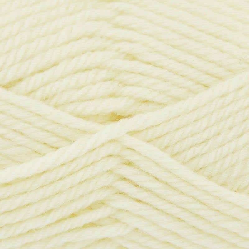 King Cole2245040 Wool Aran Cream Yarn - 180M, 100g