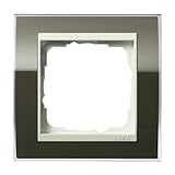 mit zwischen Rahmen Gira 0211761 Abdeckrahmen 1-Fach Event klar braun mit cremeweißem Zwischenrahmen