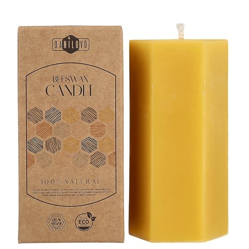 Danilovo Stumpenkerzen aus 100% Bienenwachs – Bienenwachskerzen in...