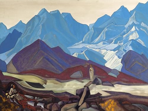 Toile peinture murale haut de gamme Nikolai Roerich 60x90cm impression haute définition