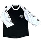 ブランド名：PEACE MAKER ◼️ 品番：PCMK-7T-ING ◼️メイン素材: 綿 100% ※ 脇は丸胴仕様 背中の亥画（猪）を貴重にデザインした 2トーンカラーの七分袖T。 猪鹿蝶、リフレクタープリントの干支梵字、 両腕の４種類の強力な紋様と、 2019年を彩る縁起良い豪華なデザイン。 日本のみならず海外のHEAVY 系アーティストのサポートを務めるPEACE MAKER の7分丈Ｔシャツ。 :::サイズ展開:::　::M:: 着丈68cm,身幅 50cm,袖丈 63cm :: L...