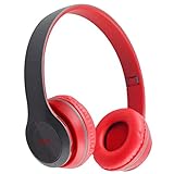 EWODE Bluetooth Headphones Wireless Rechargeable Super Bass Over-Ear Headphones. Volume Control for Kids. Compatible with Apple and Android. Foldable and Lightweight with Built-in Mic