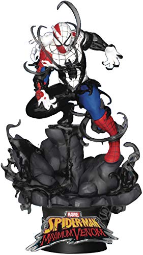 Beast Kingdom Maximum Venom: Spider-Man DS-067 D-Stage Statue, Multicolor