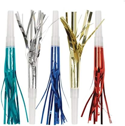 Unique Foil Fringe Party Blowouts