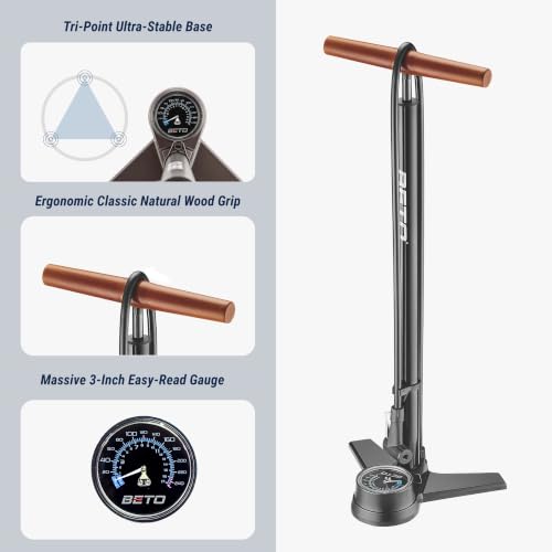 BETO RapidFill Plus Floor Pump