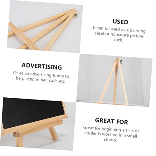 Levemolo 2 Unidades suporte para prancheta de cavalete suporte de exibição de rosquinhas cavalete de