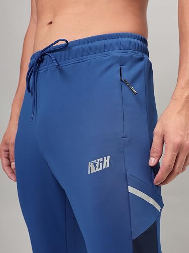 Image of TECHNOSPORT Men Mid Rise Slim Fit Active Running Track Pant - (MPOR95-123-P) Pack of 1