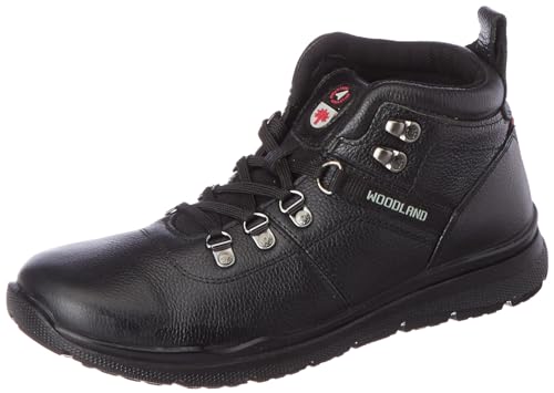 Woodland Mens Black Leather Boots-6 UK (40 EU) (GB 4257122WS) (B0CGRHHNNK) Amazon Price History, Amazon Price Tracker