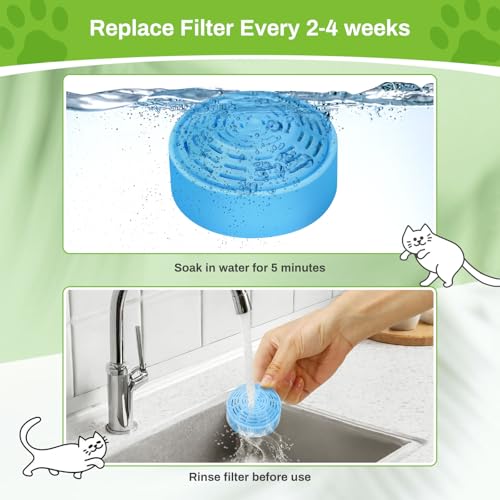 Filtro para Fuente de Agua para Gatos, 8 Unidades miniatura 6