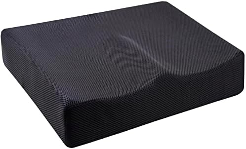 Seat Cushions for Office Chairs, Memory Foam Seat Cushion for Coccyx, Tailbone, Sciatic Pain Relief, Non-Slip Chair Pads for Car, Wheelchair, Gaming Chair