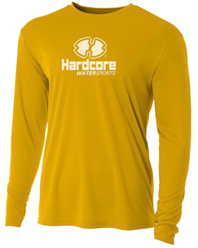 Hardcore Men's Long Sleeve Loose Fit Rash Guard Surf Shirt for Water Sports | Lightweight, Quick-Dry Swimwear3