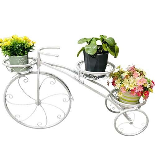 Support de pot de fleurs décoratif robuste fer forgé de haute qualité - 2