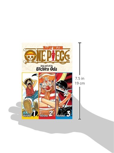 One Piece, Volumes 1-3: East Blue: Includes Vols. 1, 2 & 3