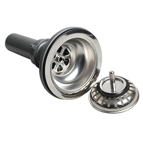Kit Repuesto Colador para Fregadero de Acero Inoxidable 4.5in miniatura 2