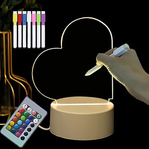 LELYFIT Luz Nocturna Personalizada, Lámpara Creativa LED de 16 Colores, Luz Nocturna Borrable,Con mando a distancia,Regalo Personalizado Para Padres, Amigos, Niños | Ya disponible en tu tienda friki favorita! En mundofriki.es! LELYFIT Luz Nocturna Personalizada, Lámpara Creativa LED de 16 Colores, Luz Nocturna Borrable,Con mando a distancia,Regalo Personalizado Para Padres, Amigos, Niños | Ya disponible en tu tienda friki favorita! En mundofriki.es!