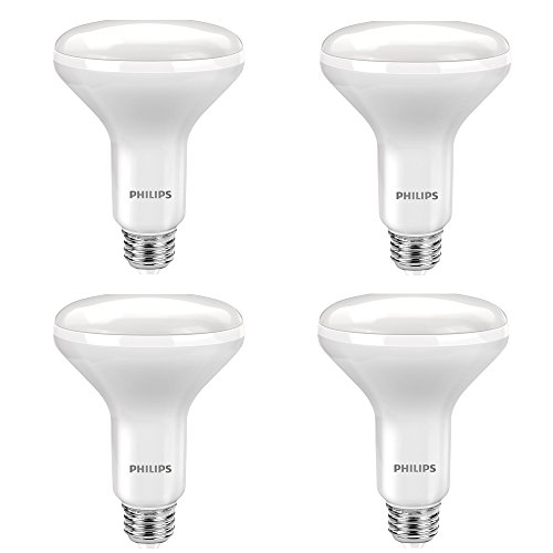 Philips LED Dimmable BR30 Light Bulb: 650-Lumen,...