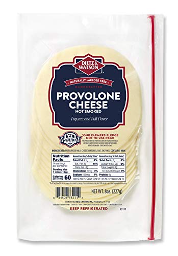 Dietz & Watson Pre-Sliced Provolone Cheese cover