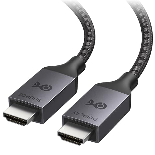 光ファイバー HDMI ケーブル PC Apple TV HDMIケーブル 光ファイバー AOC 8K/60Hz 4K/120Hz バージョン2.1