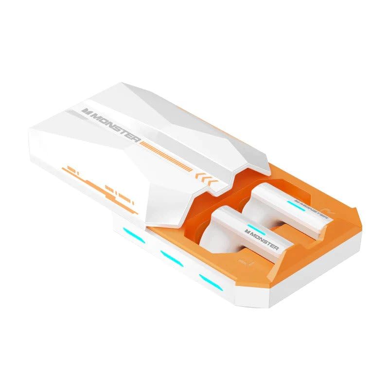 MONSTER Airmars XKT11 Wireless Gaming Headphones, White