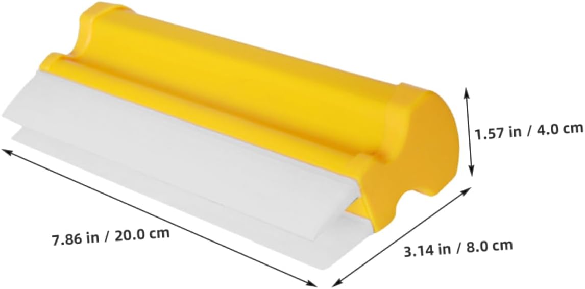 GLEAVI Car Squeegee with Double Row Design Flexible Water Wiper for Efficient Car Windshield and Window Cleaning and Material Safe and Easy to Use for Car Drying