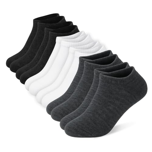Ankle Socks for Women - No Show, Breathable (6 Pairs)