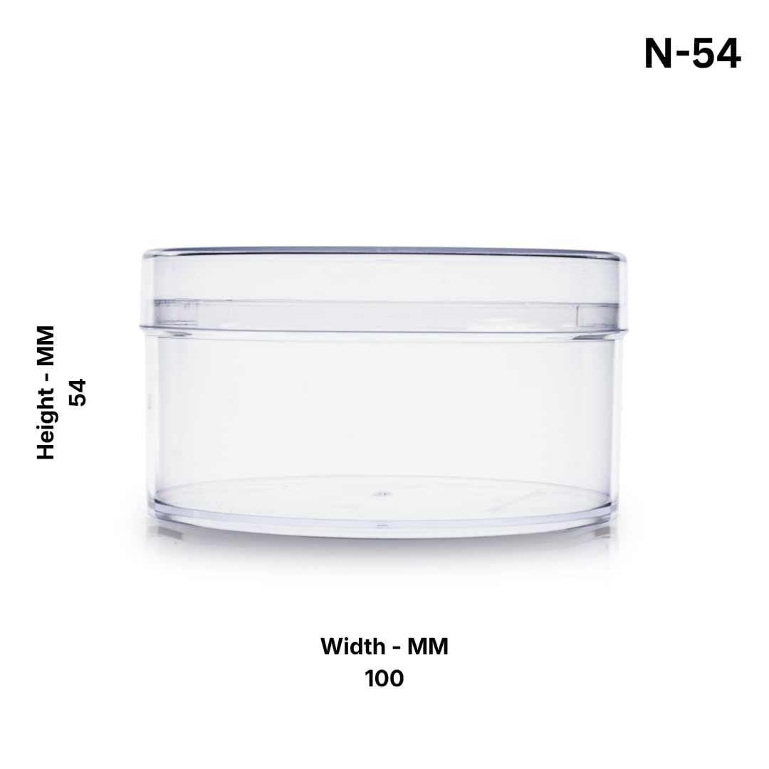 Dessert Containers with Lids - Pack of 18 -3 Dessert Containers with Lids - Pack of 18 -3