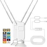 TV Antennas Indoor for Smart TV (White-2PCS)