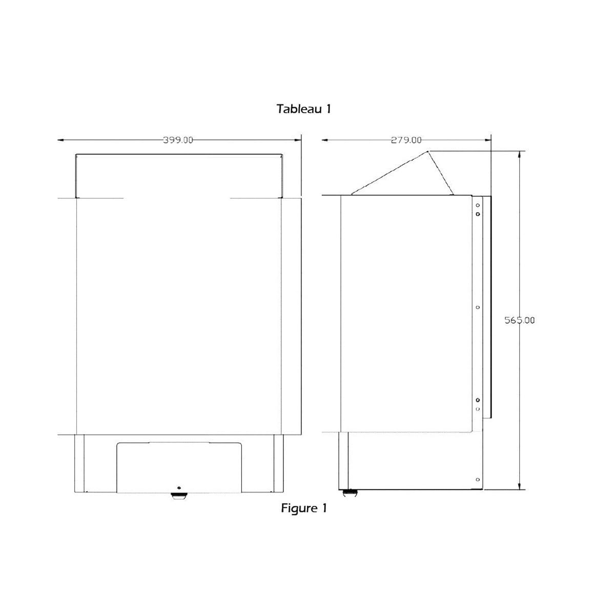 Desineo Poêle à Sauna 9 KW Premium Commande déportée INOX