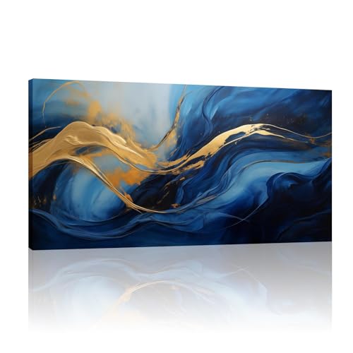 Images bleues abstraites modernes pour sublimer la décoration de votre salon