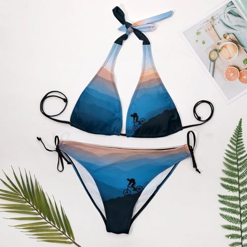 Bikini string anti-marques maillot de bain ajustement sur mesure dos nu