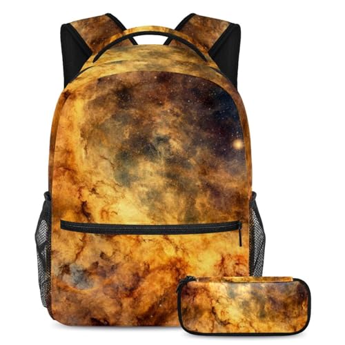 Ensemble de cartables ergonomique et grand sac à dos multicolore