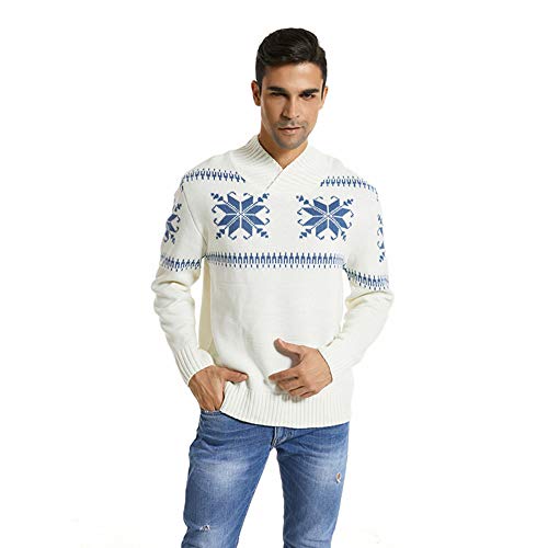 Pull tricoté imprimé BaronHong idéal pour vos sorties casual et week-ends