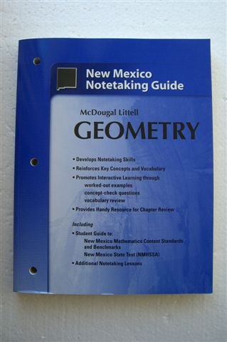 Holt McDougal Larson Geometry: Notetaking Guide... 0618774327 Book Cover